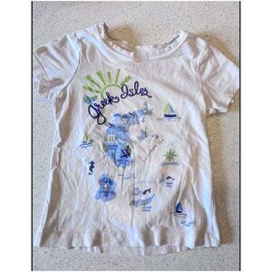 Gymboree Girls Greek Isles Map Shirt size 4